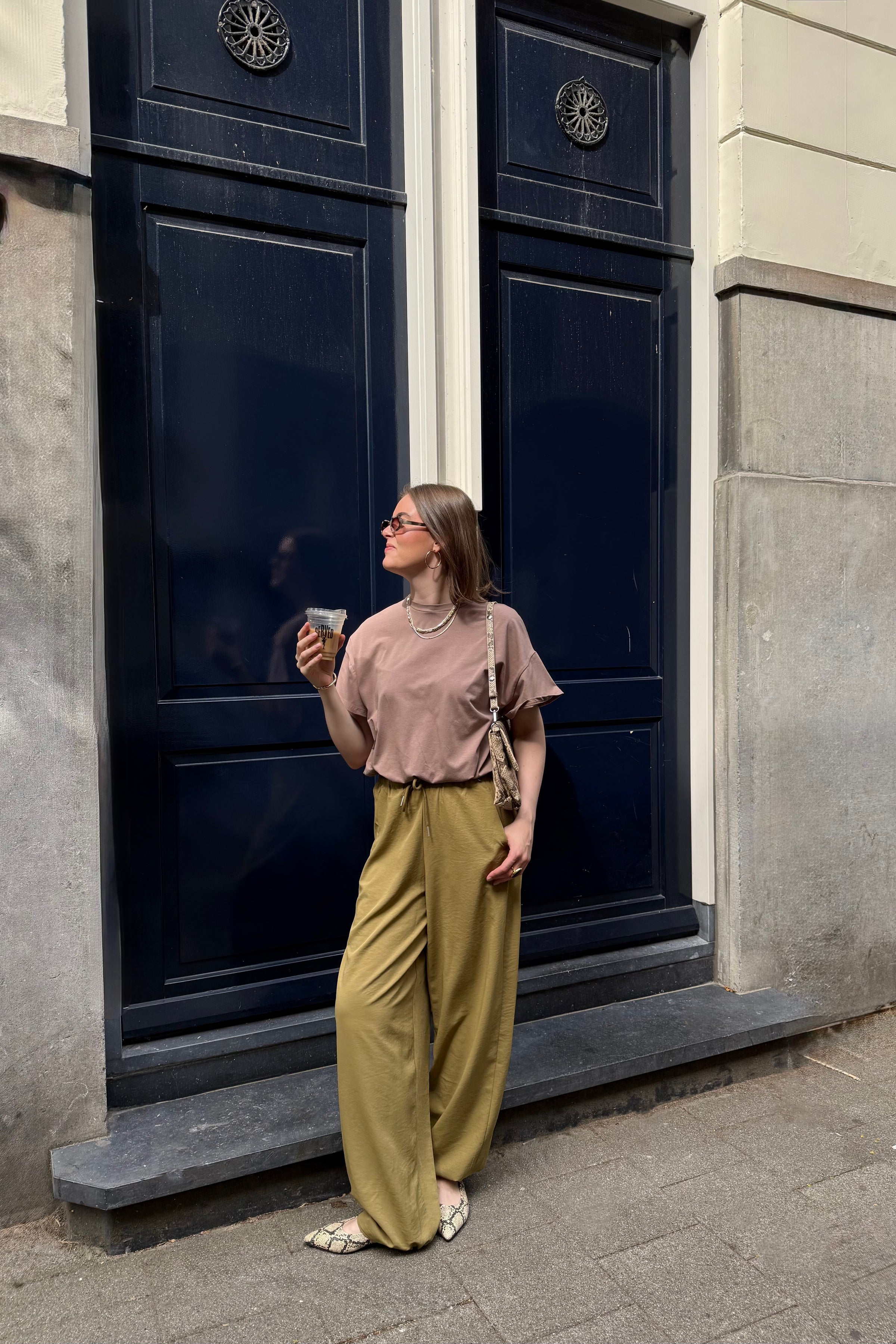Raffa T-shirt - Taupe