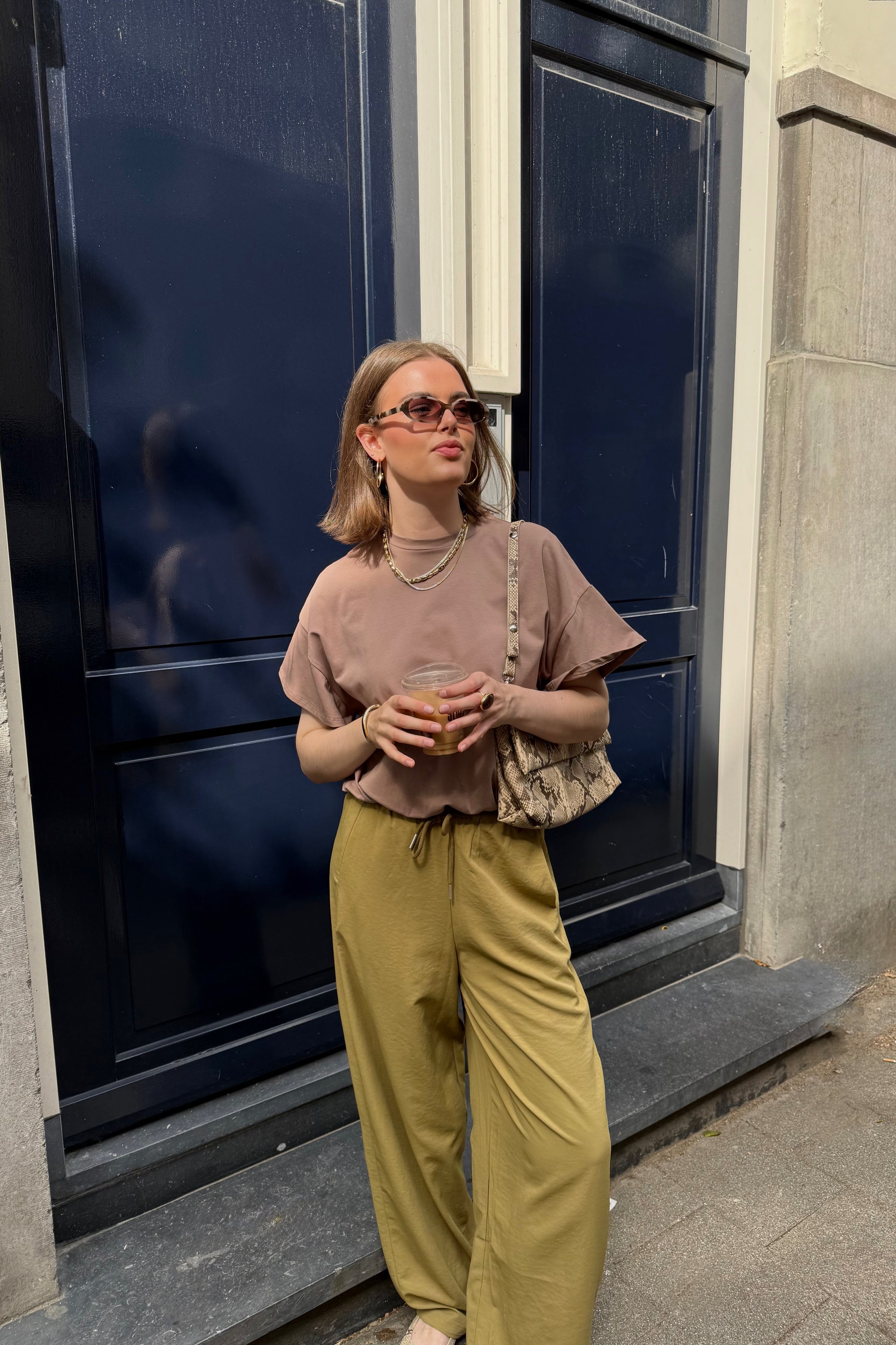 Raffa T-shirt - Taupe