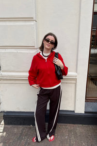 AliniCC Pantalon - Donker Bruin