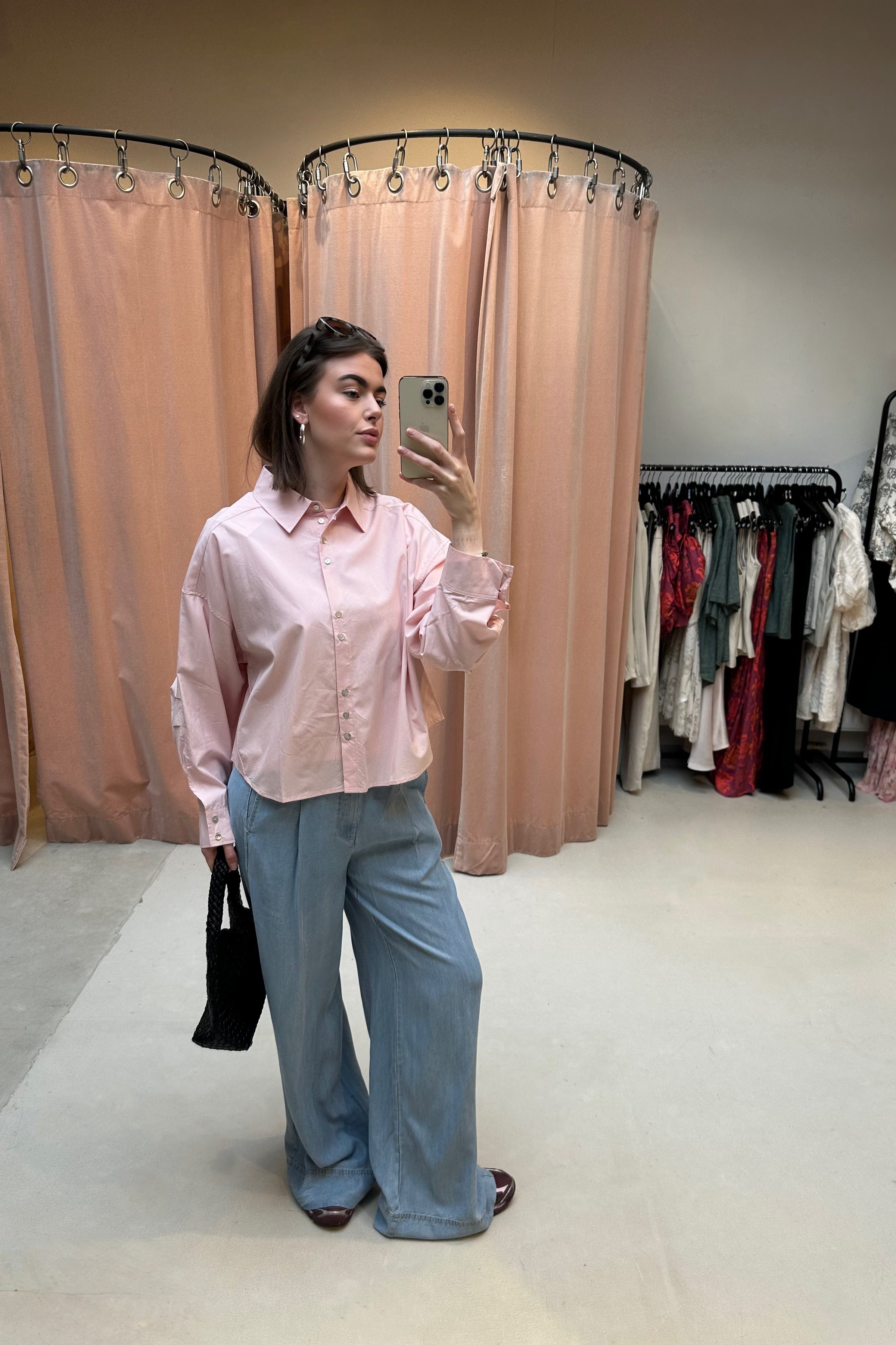 TillyCC Pleated LL Jeans - Fade Denim
