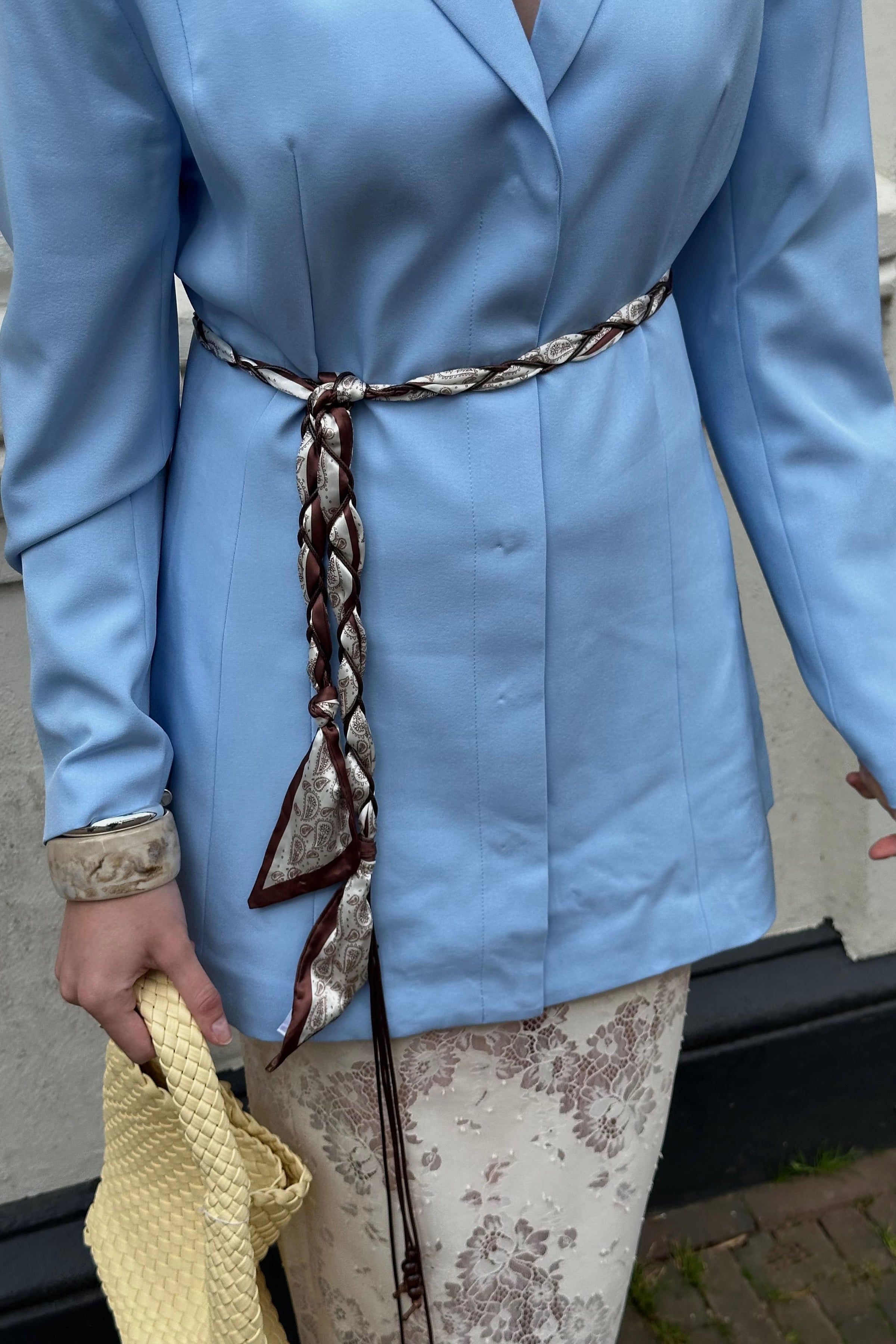 MorisonCC Scarf Mix Riem - Beige