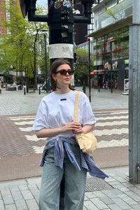 Romie Pleat Top - Wit