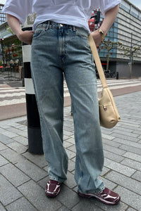 Donna High Relaxed Jeans - Drift Light Used