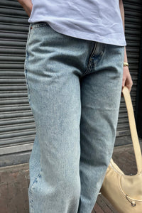 Donna High Relaxed Jeans - Drift Light Used