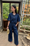 Delilah Denim Set - Donker Blauw