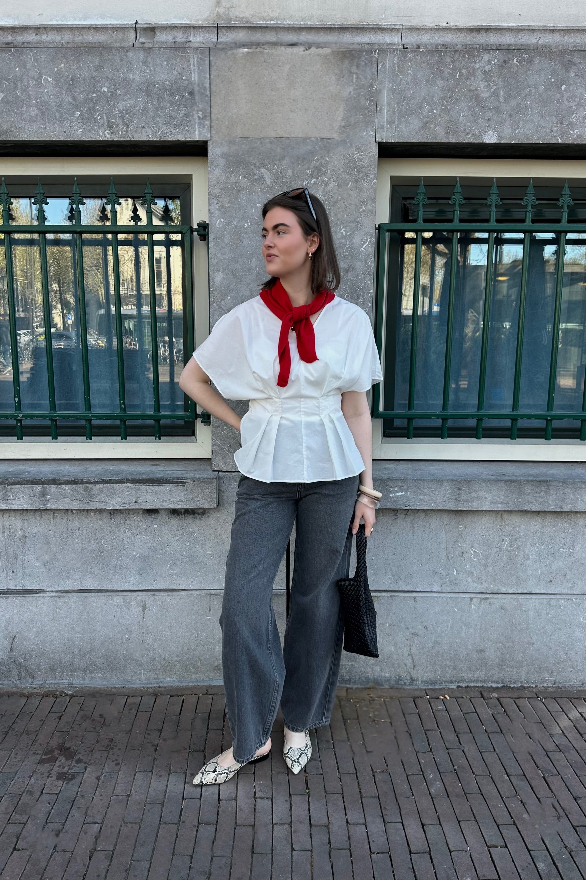 Steady Blouse - Wit