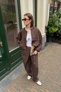 MSCHZein Esteriane Jacket - Hot Fudge