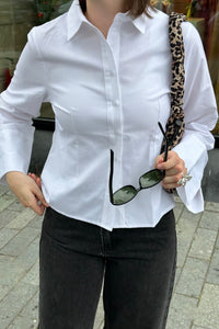 Rosa Oxford Blouse - Wit