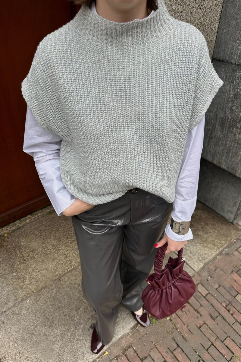 Cuff Balloon Blouse - Wit