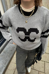 RowCC Coco Logo Trui - Grijs