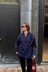 Jasmin Blazer - Donker Blauw