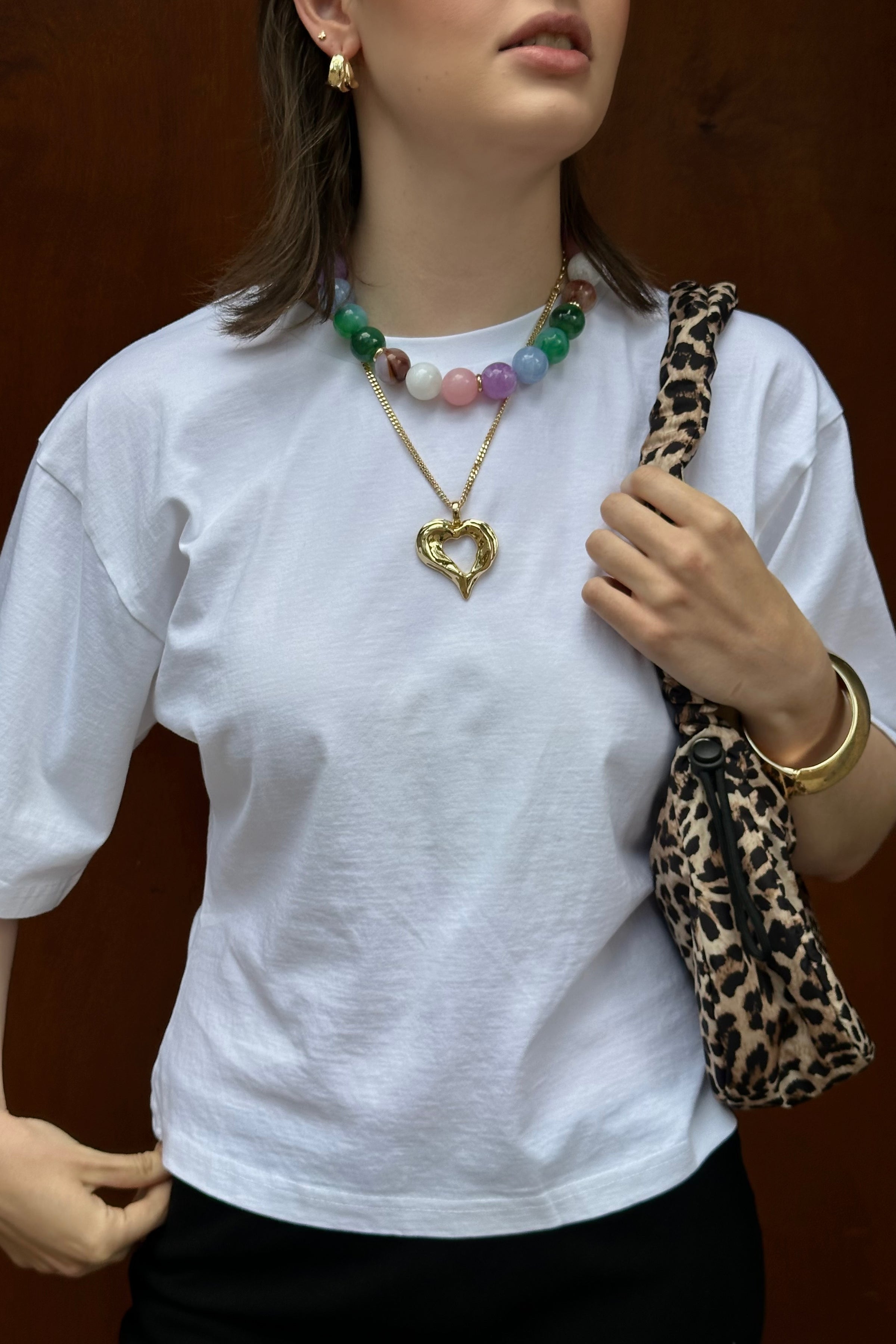 Asha Boxy T-Shirt - Wit