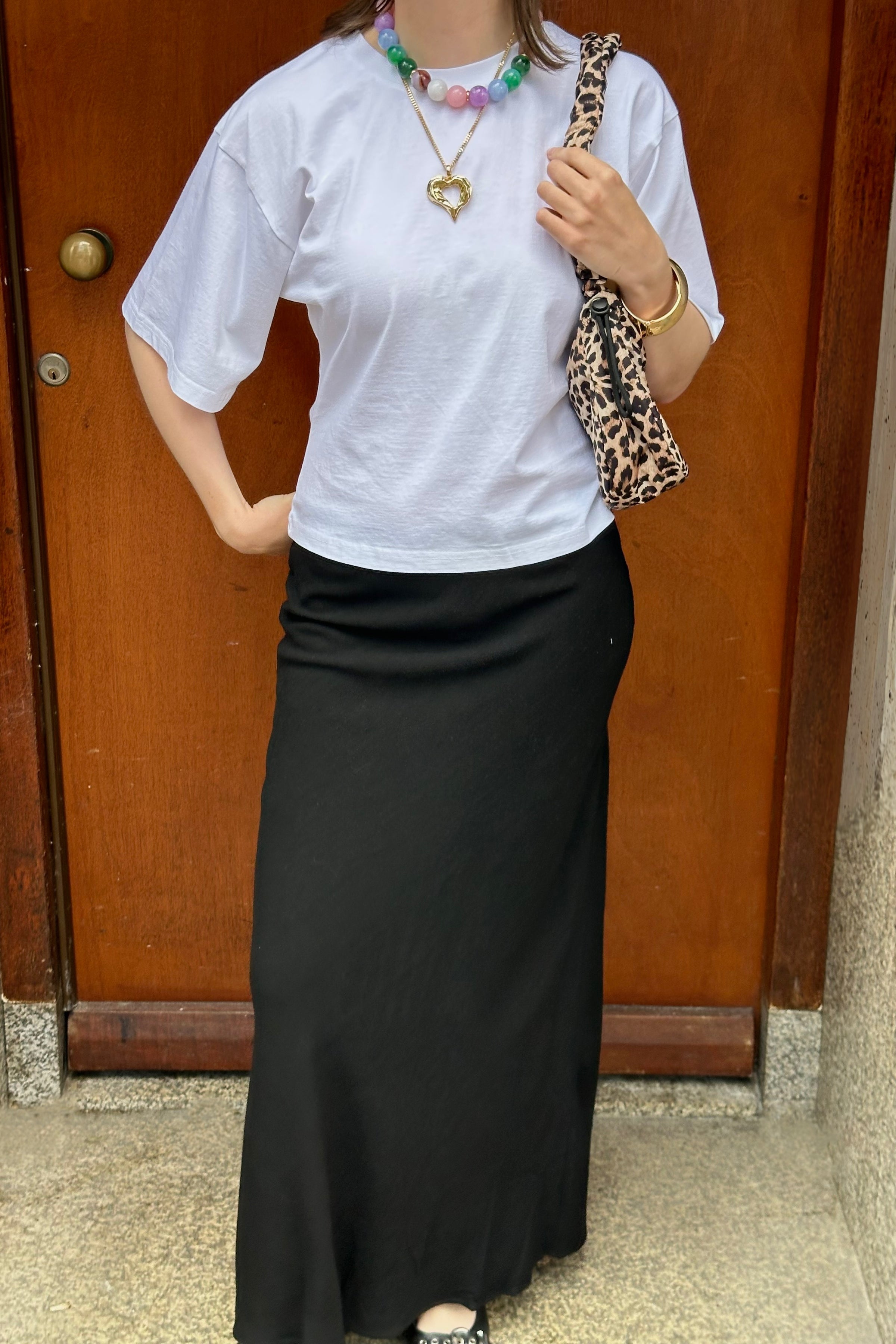 Asha Boxy T-Shirt - Wit