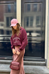 Chelsea Cropped Sweater - Bordeaux