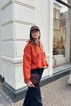 Chelsea Cropped Sweater - Oranje