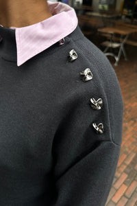 YASHama Trui - Donkergrijs