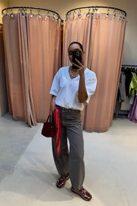 ZengaCC T-Shirt V-neck - Wit