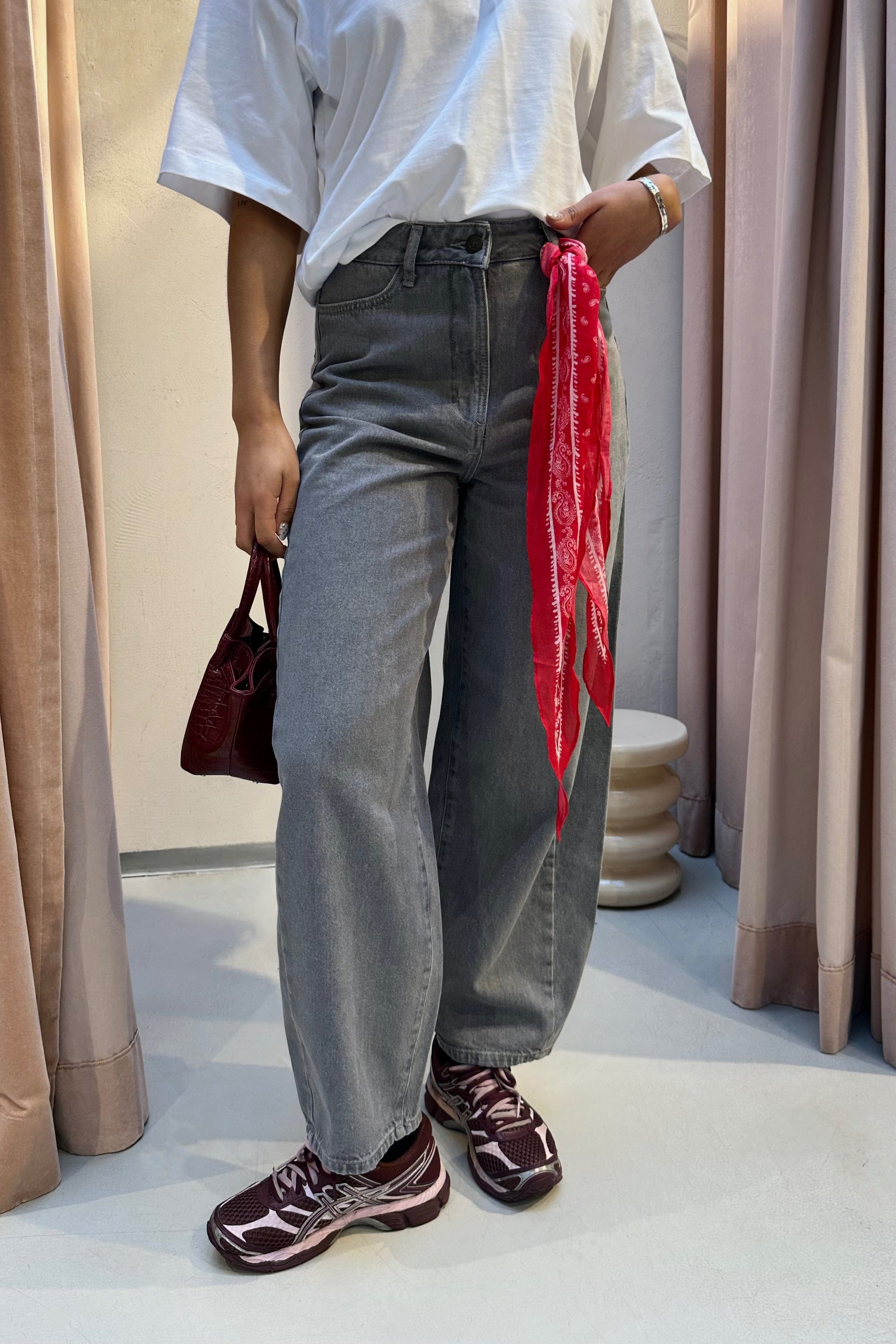 Trooper Barrel Jeans - Grijs