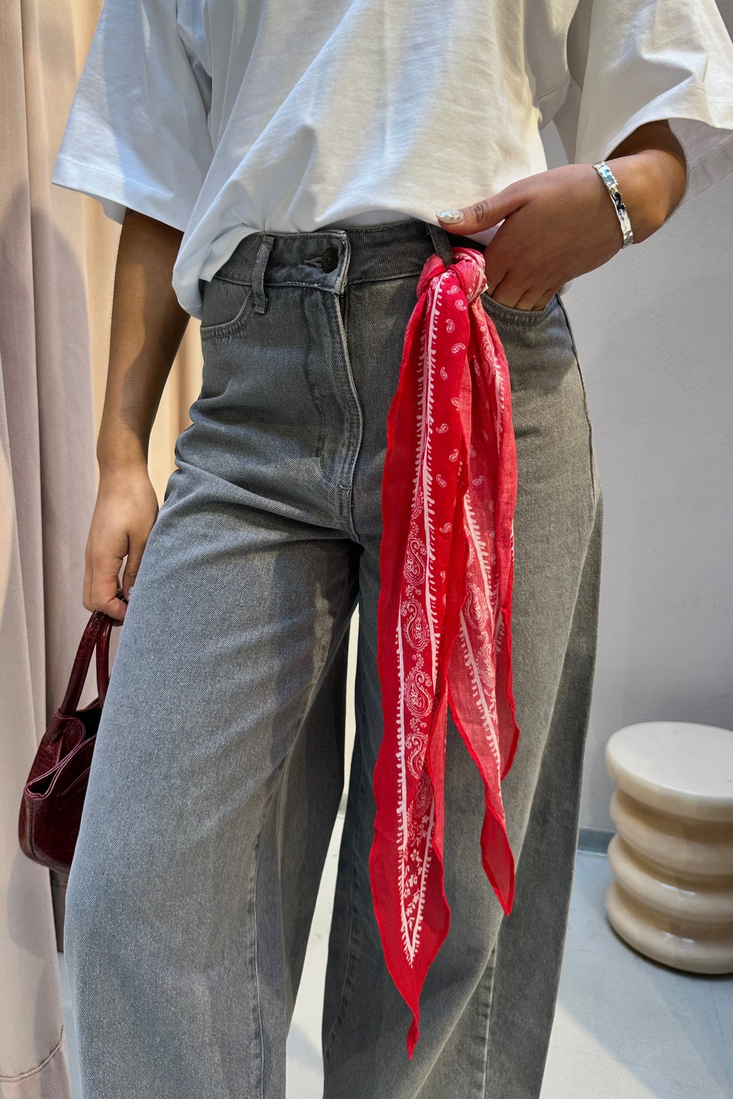 Trooper Barrel Jeans - Grijs