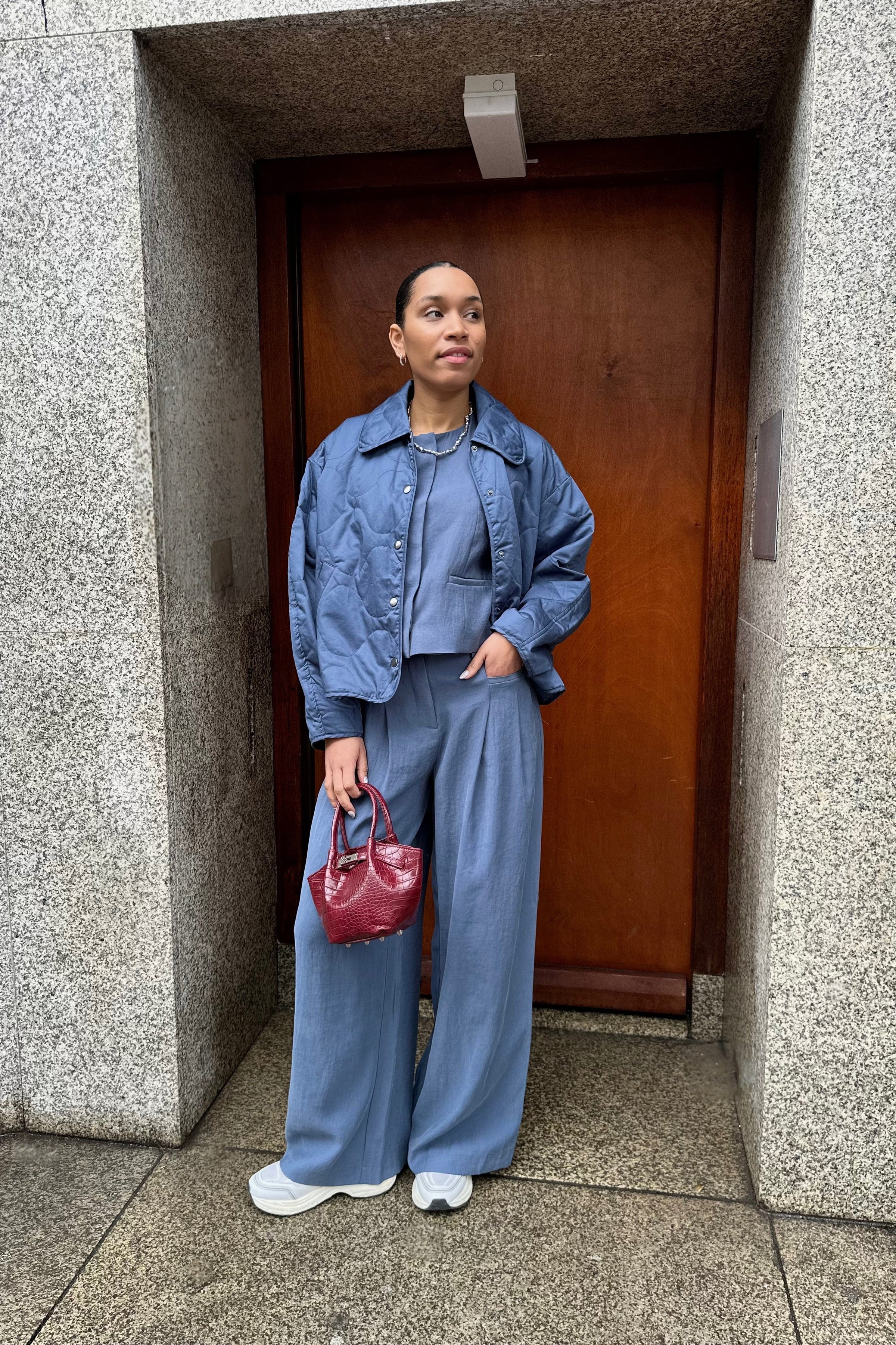 MSCHFrode Waistcoat - Blauw