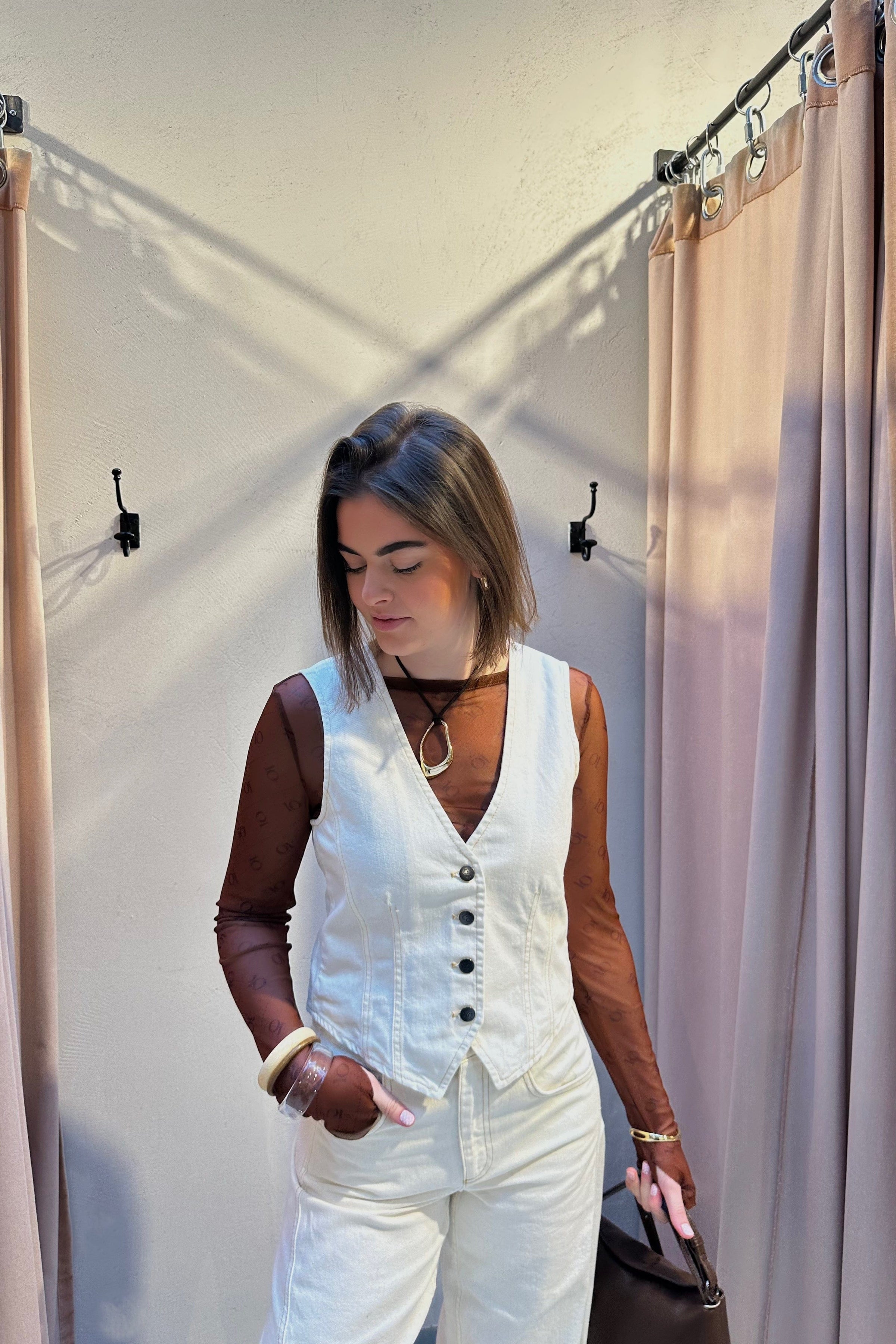 BernettaCC Gilet - Beige