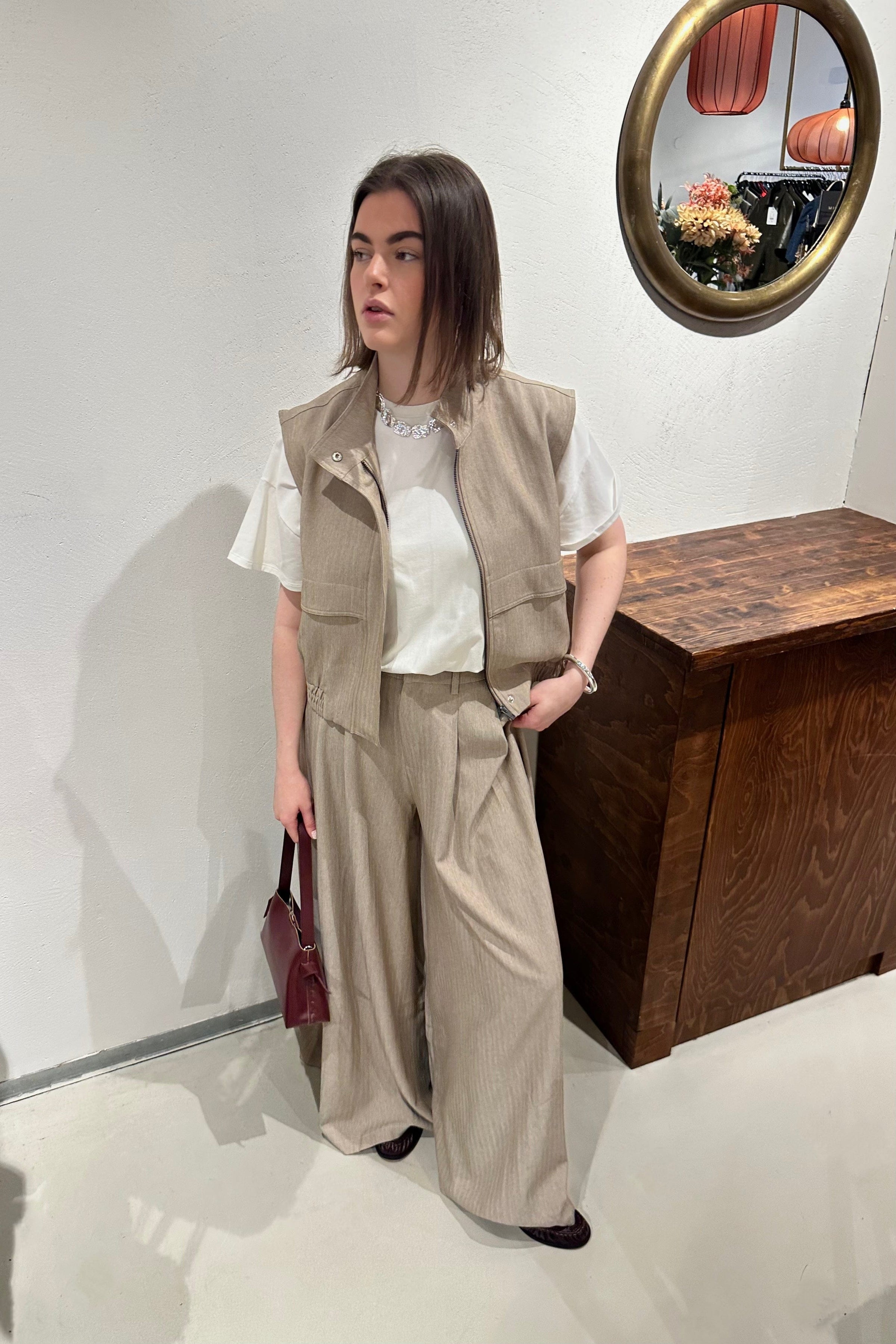 MarloCC Pantalon - Sand