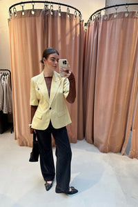 NilanCC Fitted Blazer - Geel