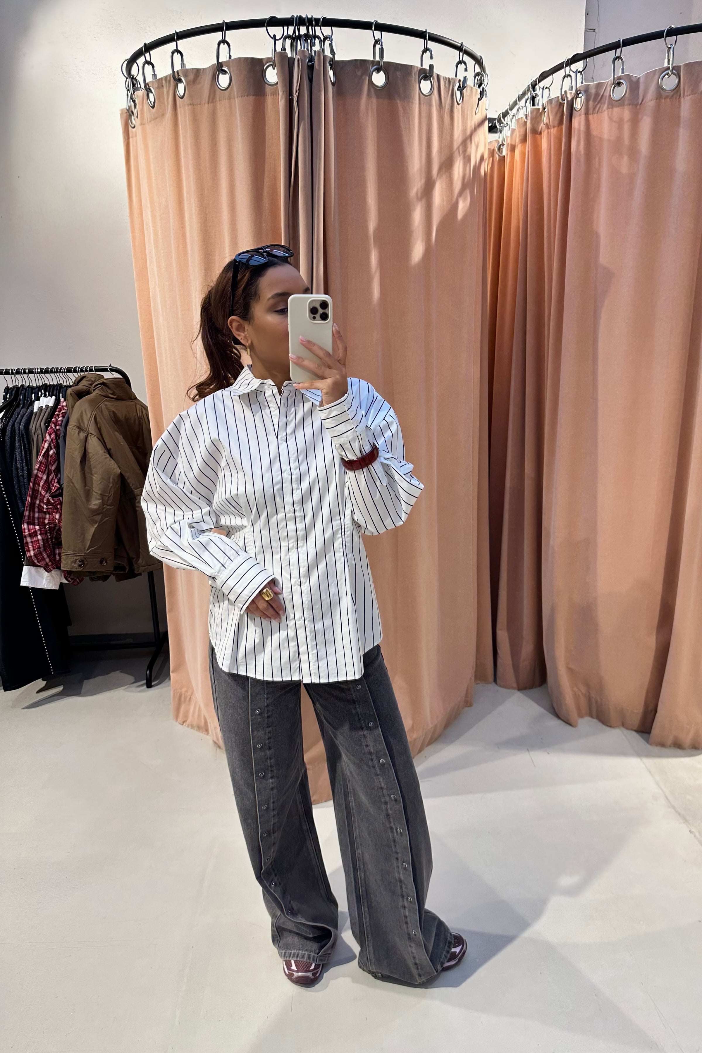 Jarvis Blouse - Zwart/Wit