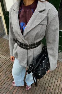 Roos Blazer - Lichtgrijs