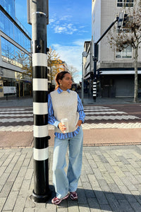 RowCC Cable Knit Top - Wit