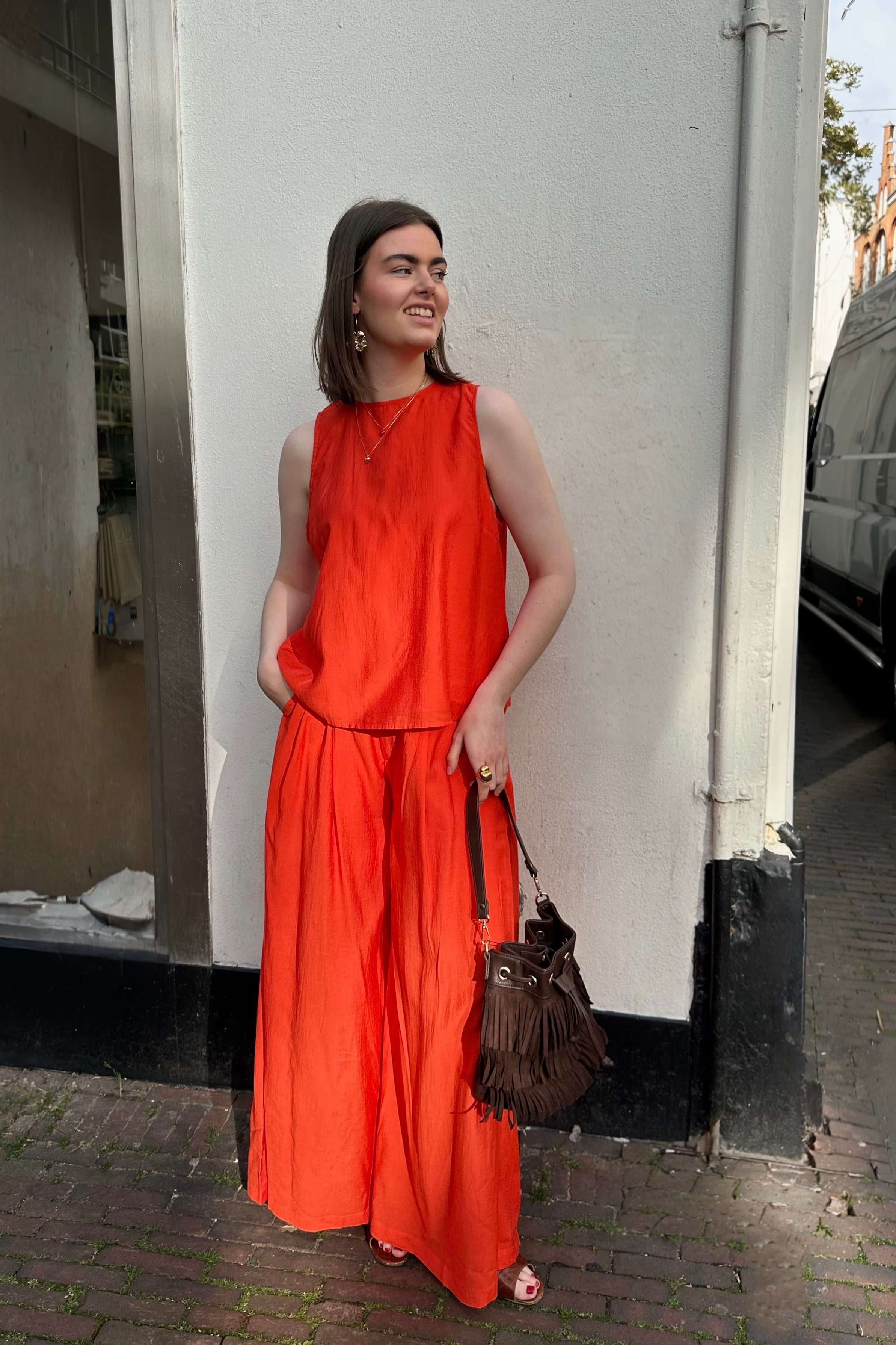 AuraCC Top - Oranje