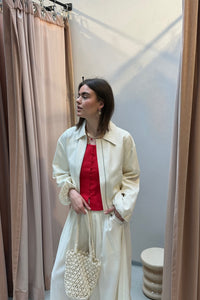 Denielle Structure Jacket - Wit