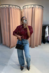 MSCHLettiche Blouse - Rood