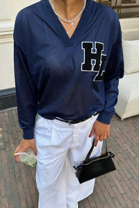 Haute Drift Blouse - Donkerblauw