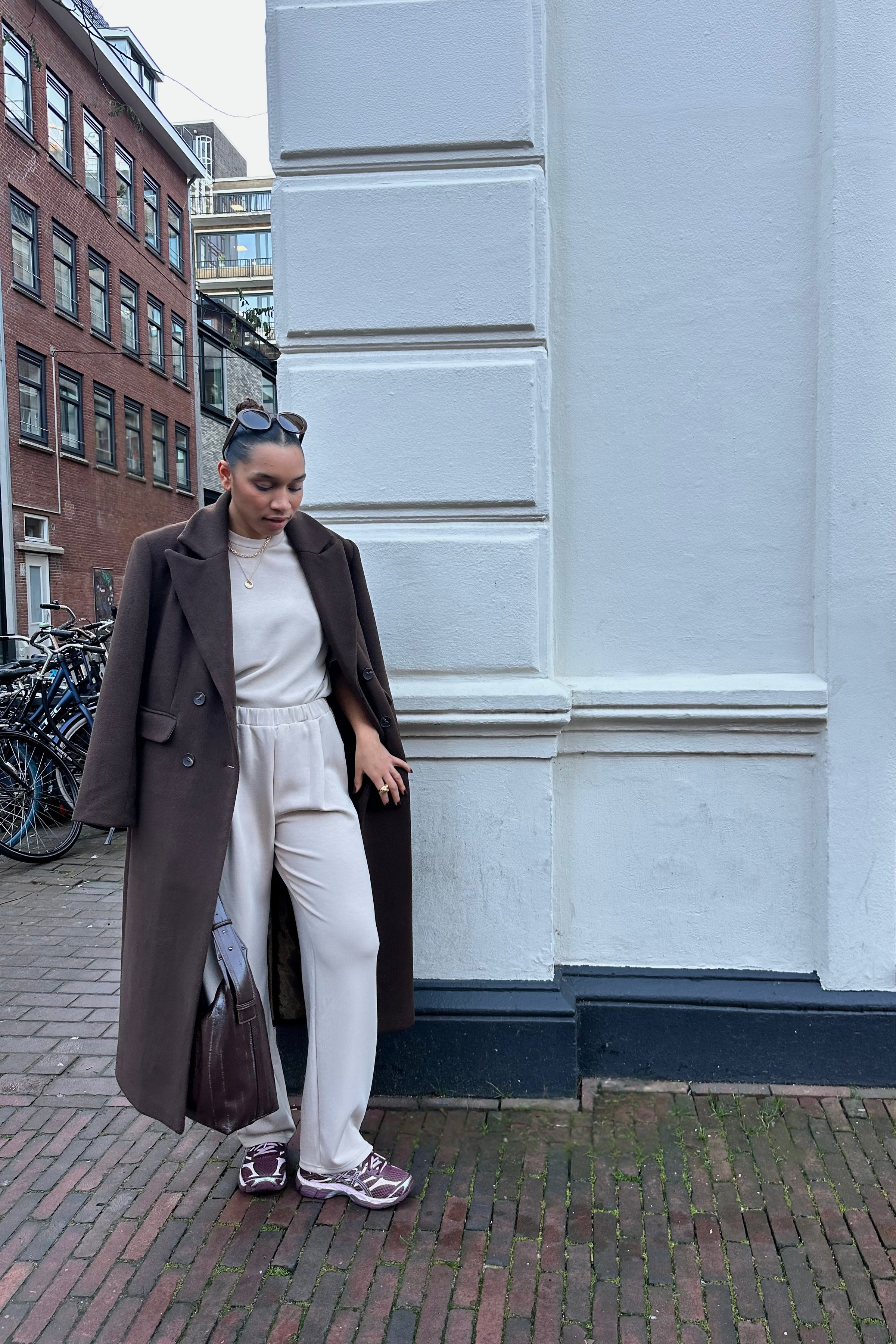 SLFTenny HW Pants - Beige