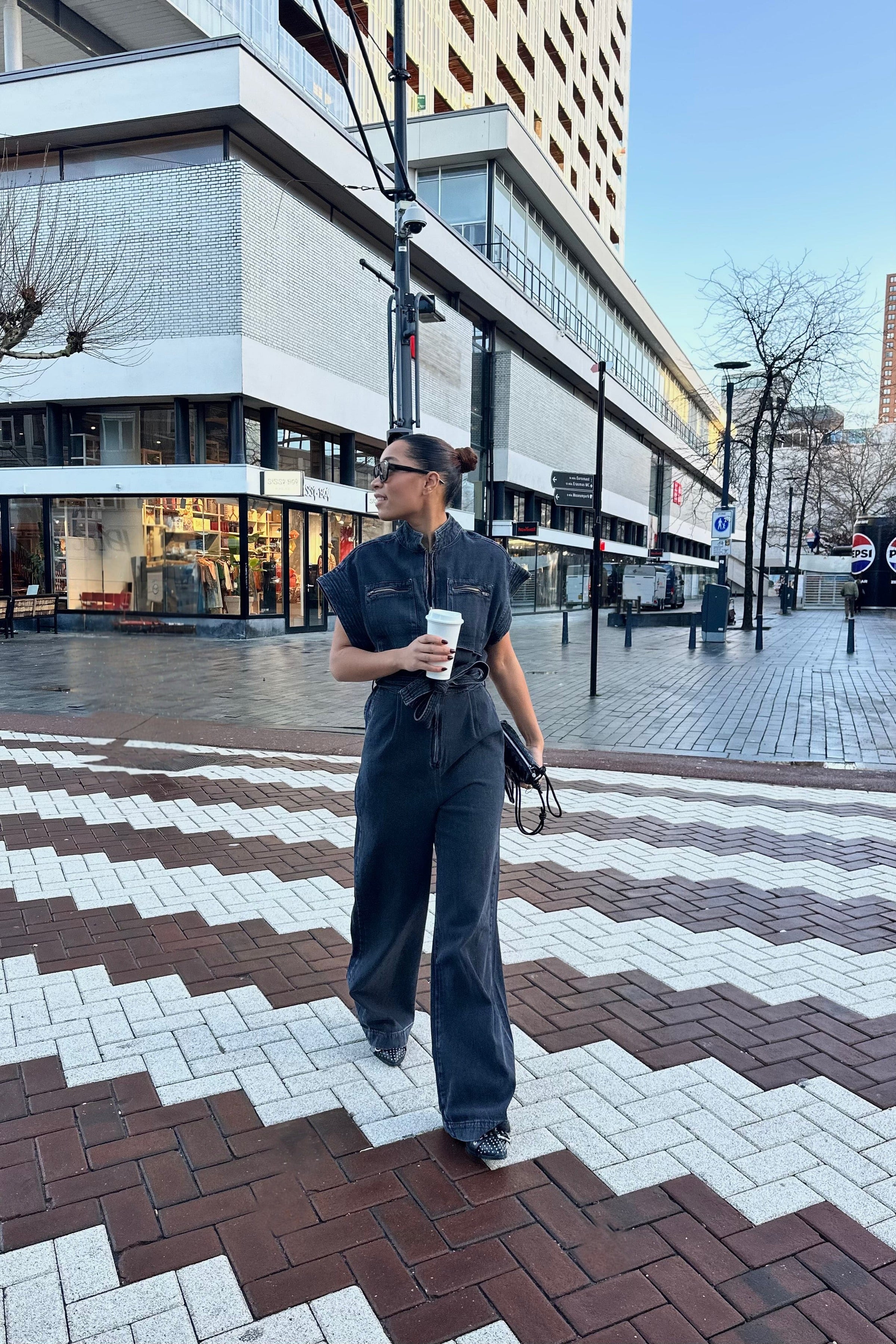 PancyCC Jumpsuit - Zwart