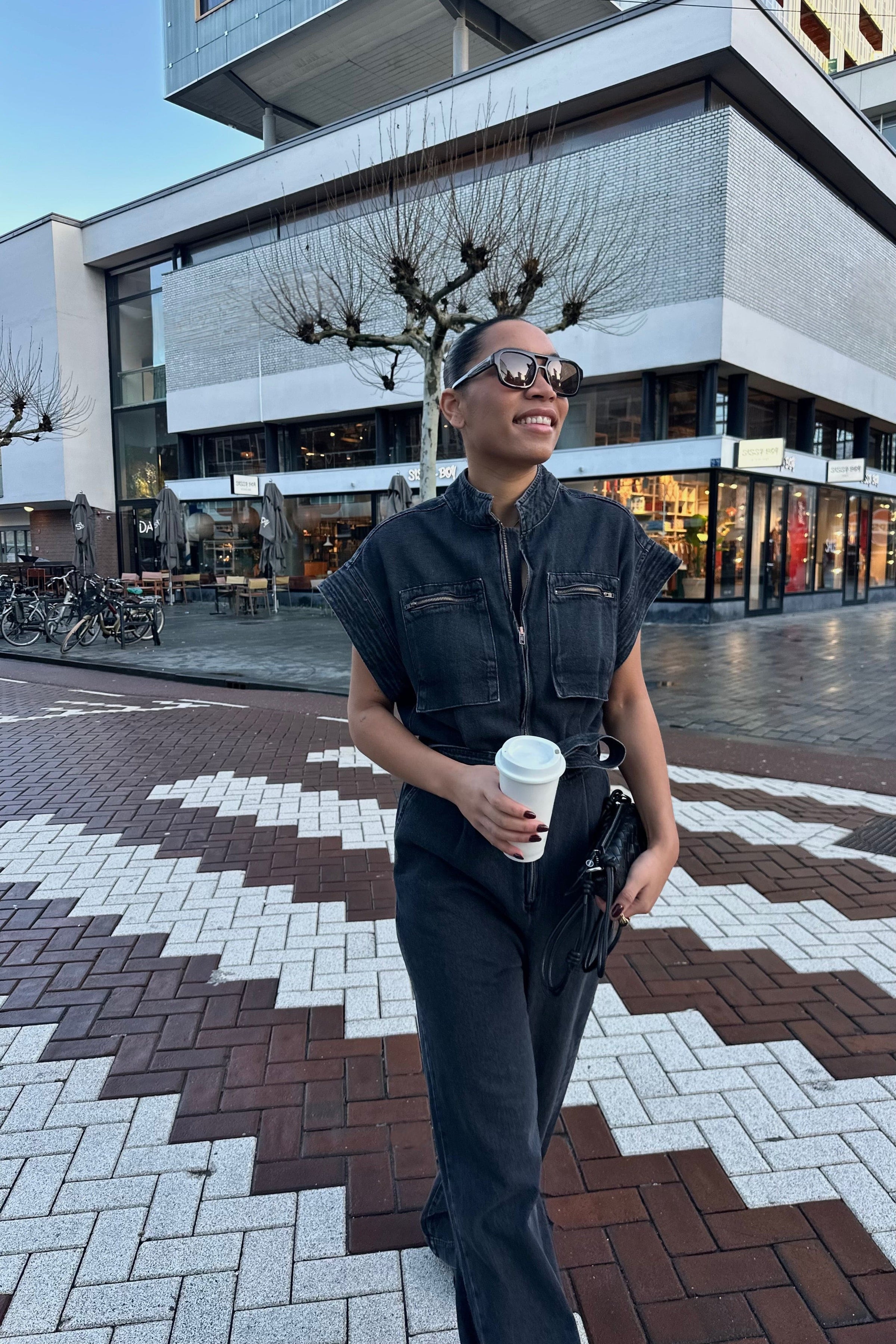 PancyCC Jumpsuit - Zwart