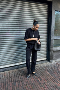 SLFOversized Tenny T-shirt - Zwart