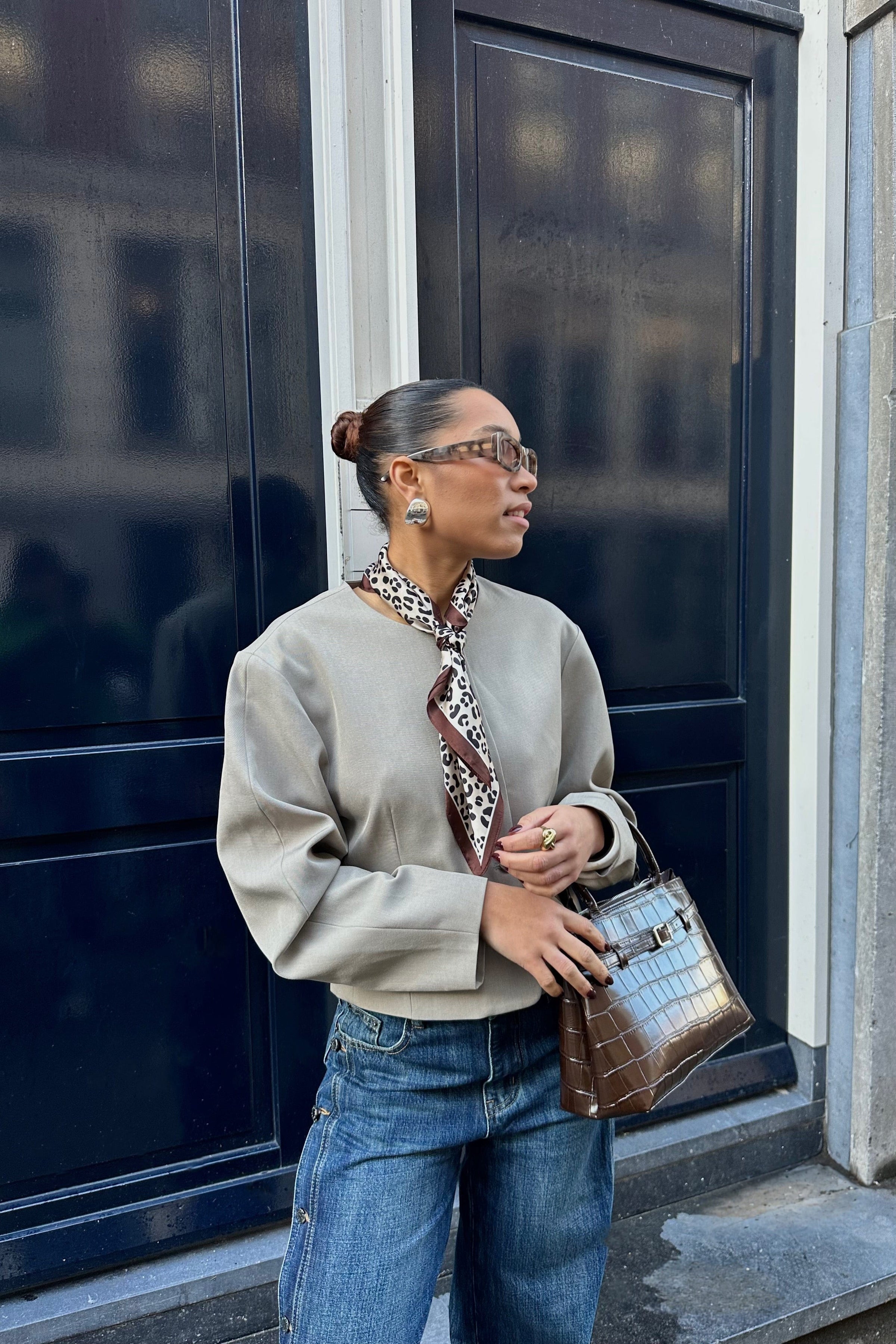 Aranti Structure Curve Jacket - Grijs