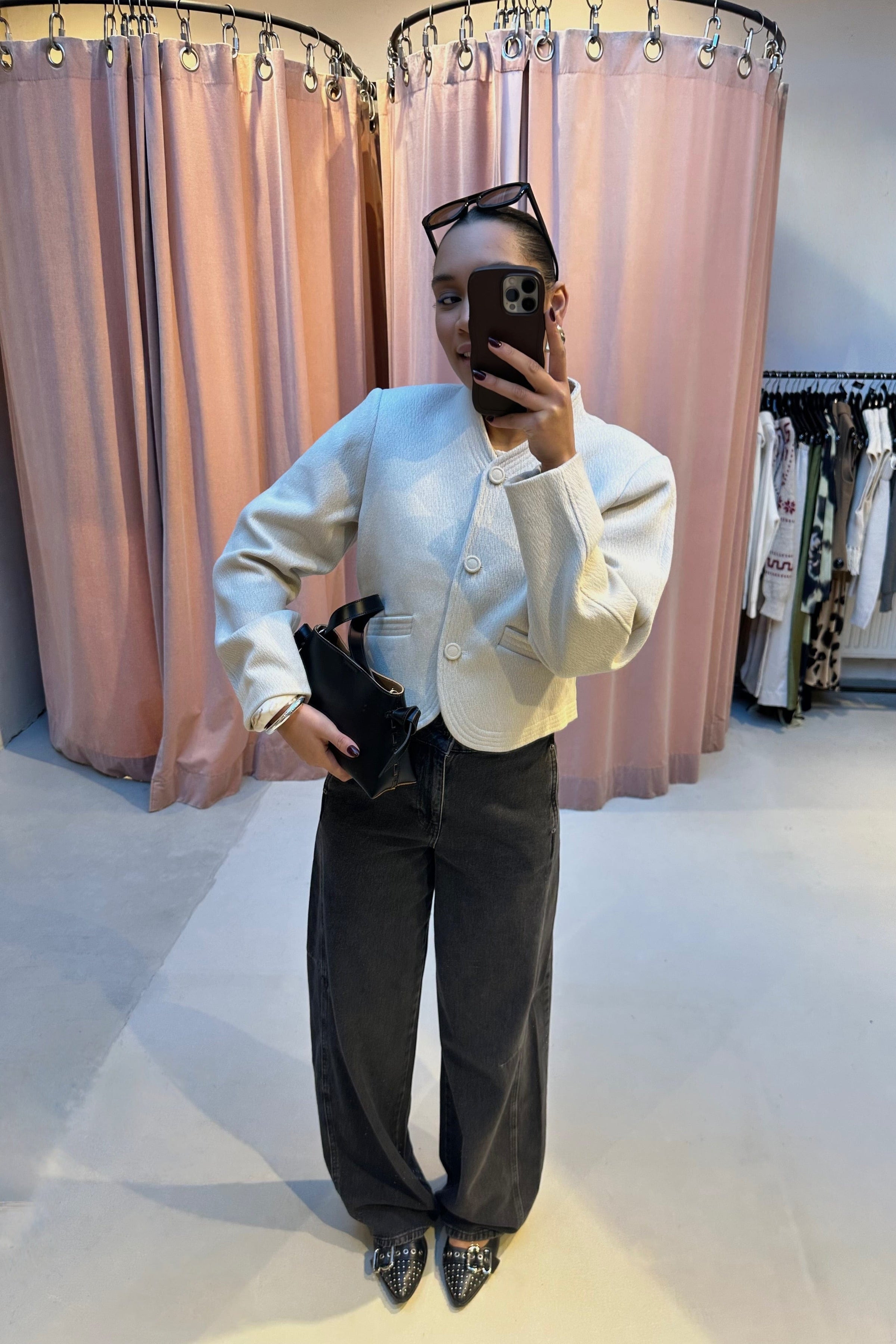 MSCHSari Esmeralda Jas - Beige