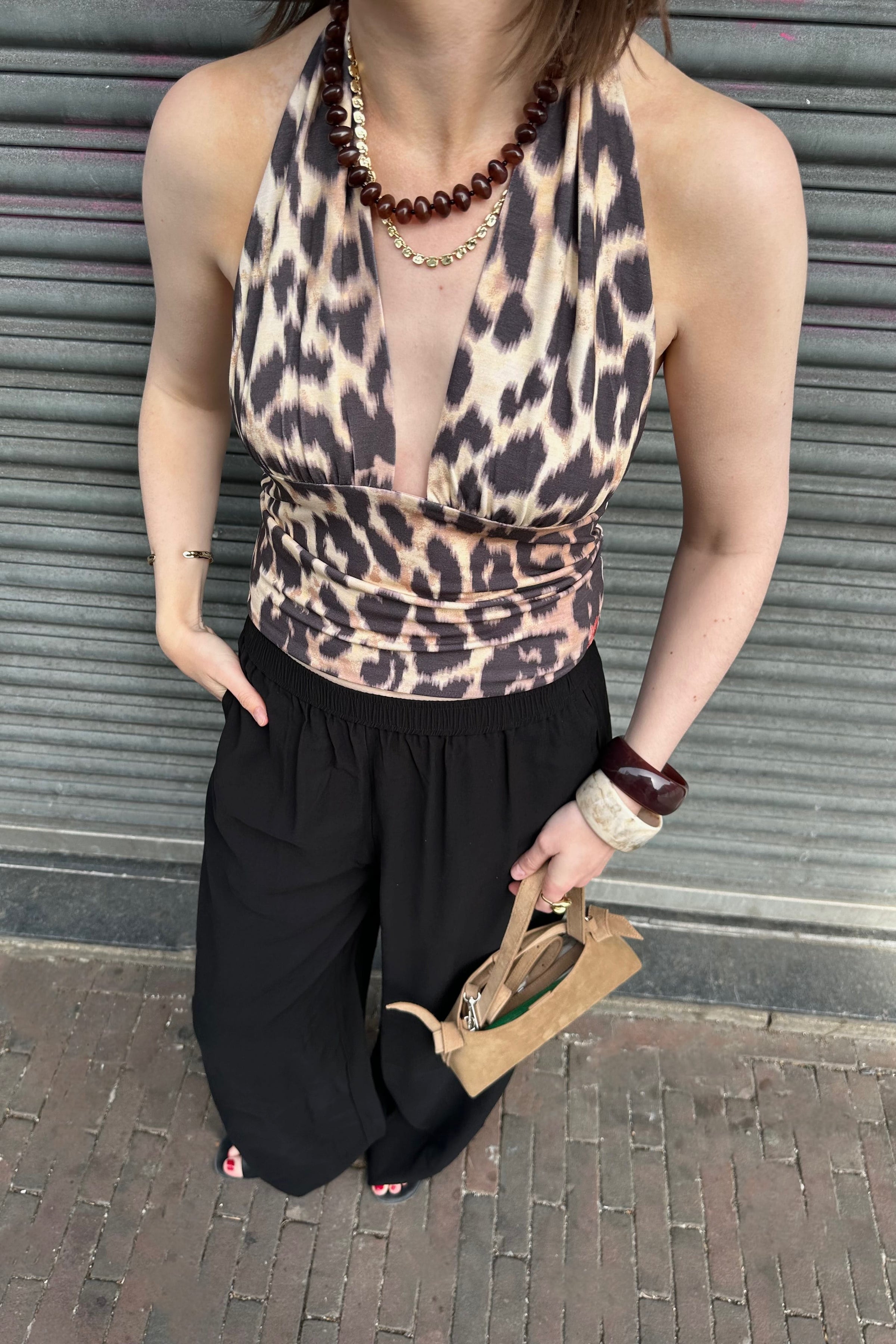 Morris Top - Leopard