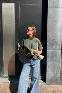 Gabrielle T-shirt - Hunter Green
