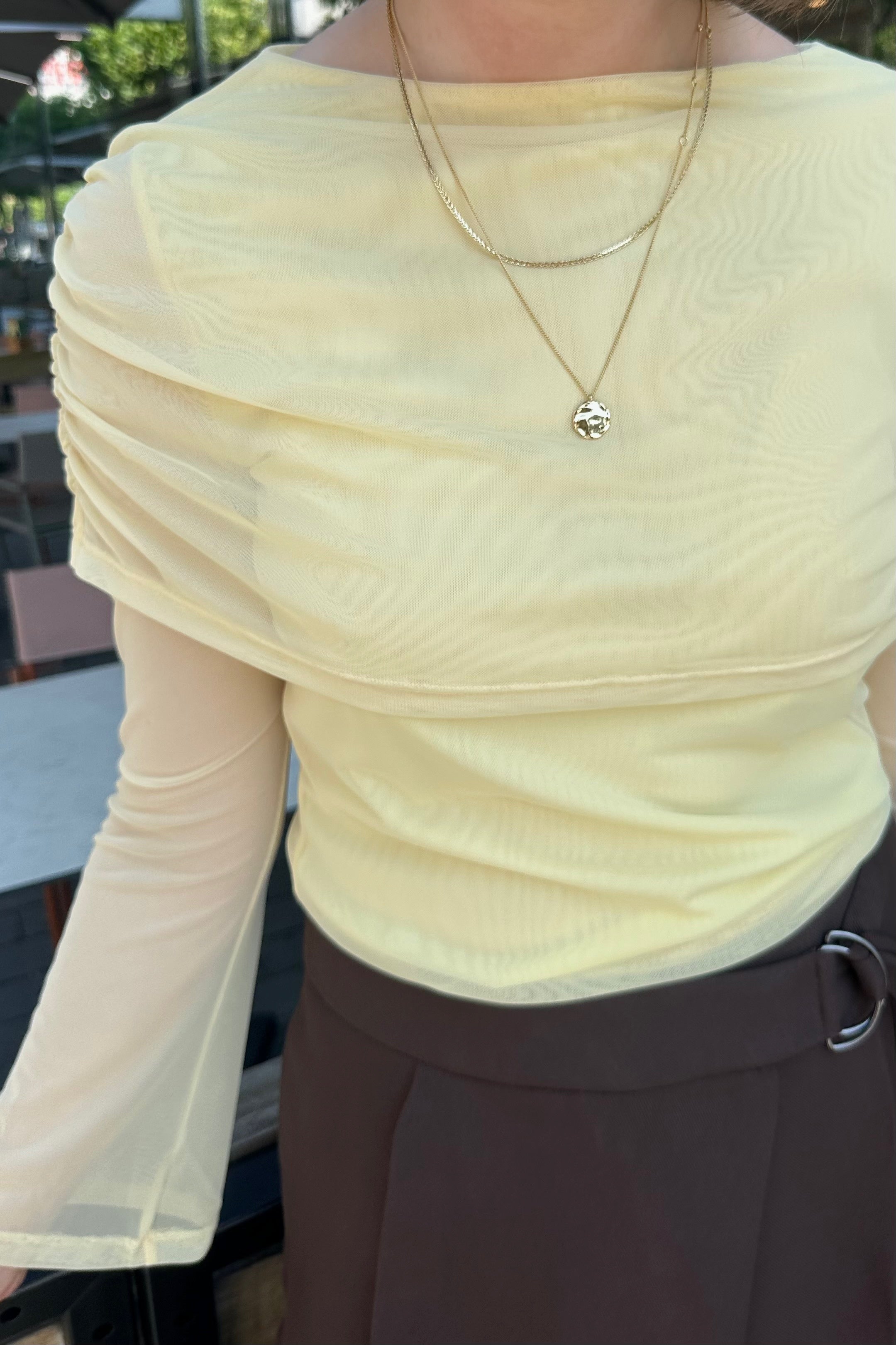 HDLeonora Top - Geel