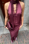 Lace Top - Wine
