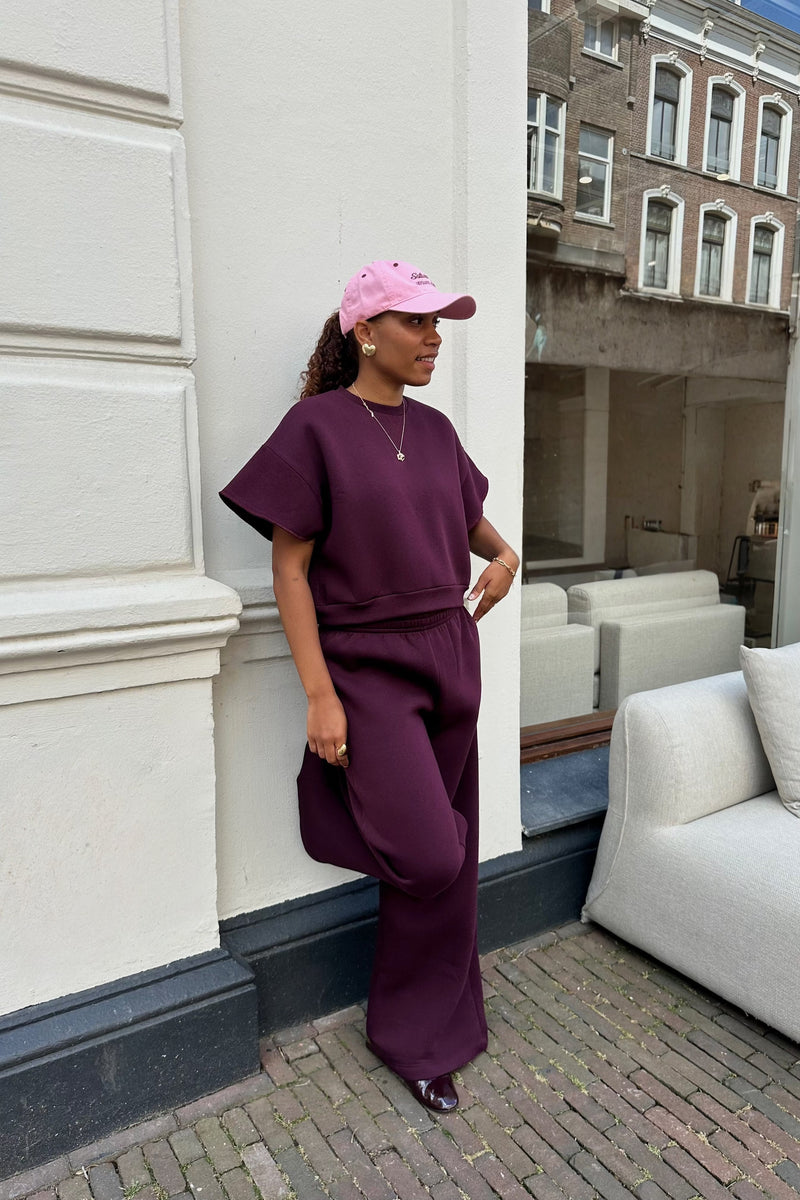 Rafaella Sweater - Bordeaux