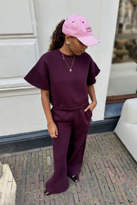Rafaella Sweater - Bordeaux