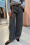 Western Jeans - Grijs