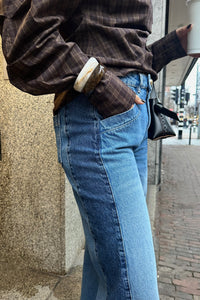 BilbaoCC Wijde Jeans - Blauw