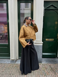 ParisCC Wijde Pantalon - Zwart