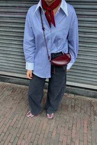 SLFRomie Oversized Blouse - Blauw